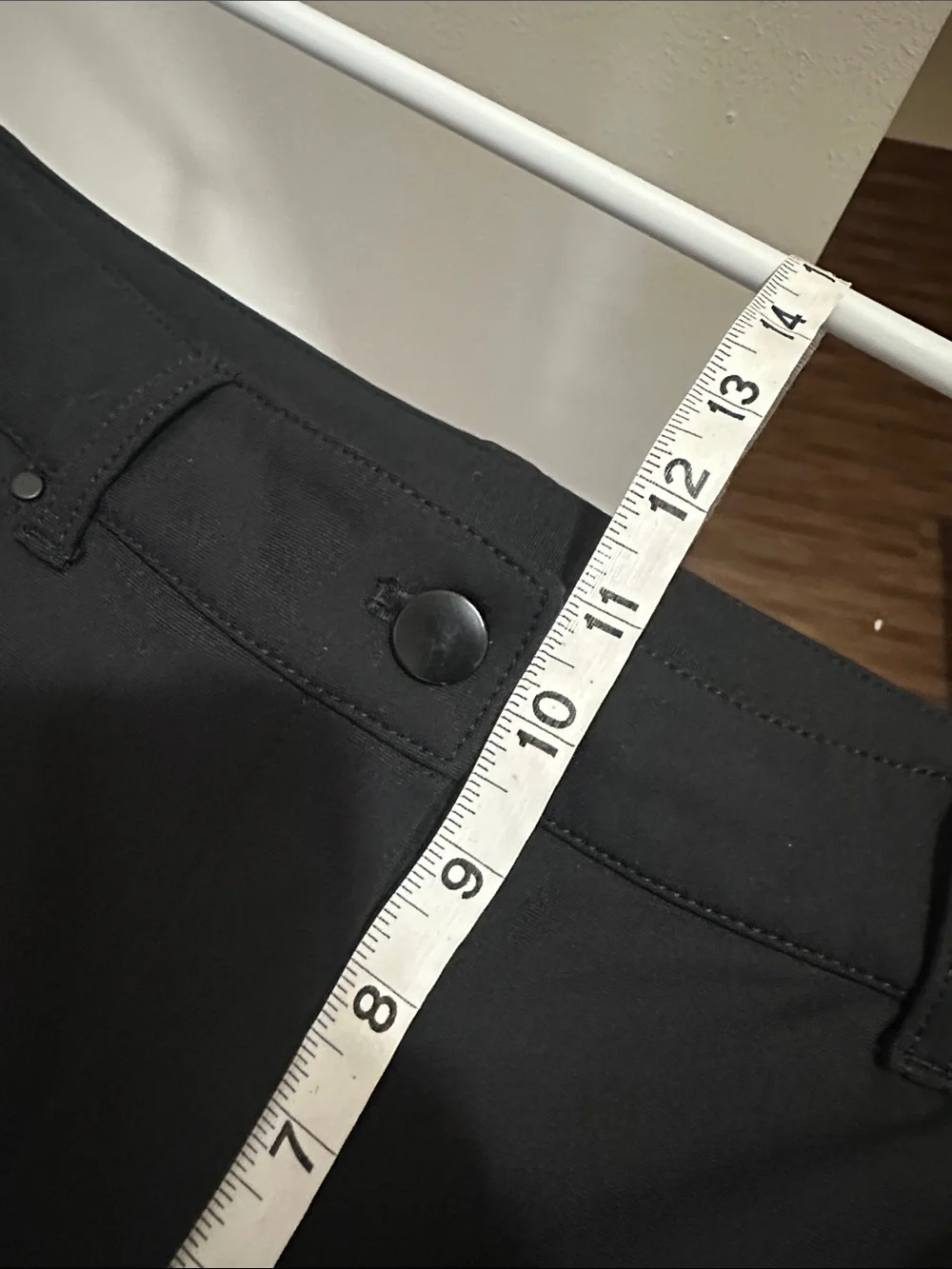 Lululemon City Sleek 5 Pocket 7/8 Pant Black W5CZIS Warpstream size 10
